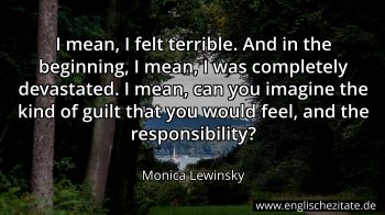 Englisches Zitat von Monica Lewinsky als Bild