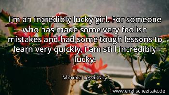 Englisches Zitat von Monica Lewinsky als Bild