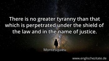 Englisches Zitat von Montesquieu als Bild