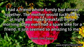 Englisches Zitat von Moon Unit Zappa als Bild