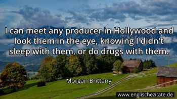 Englisches Zitat von Morgan Brittany als Bild