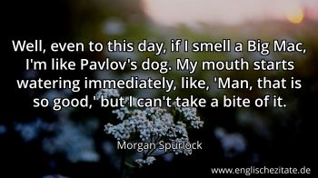 Englisches Zitat von Morgan Spurlock als Bild