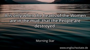 Englisches Zitat von Morning Star als Bild