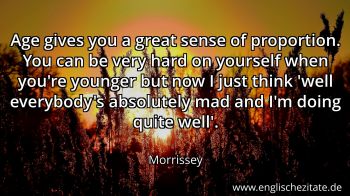 Englisches Zitat von Morrissey als Bild