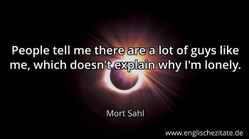 Englisches Zitat von Mort Sahl als Bild