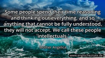 Englisches Zitat von Mother Angelica als Bild