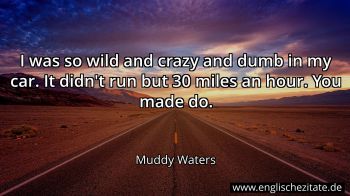 Englisches Zitat von Muddy Waters als Bild