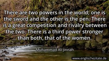 Englisches Zitat von Muhammad Ali Jinnah als Bild