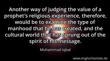 Englisches Zitat von Muhammad Iqbal als Bild