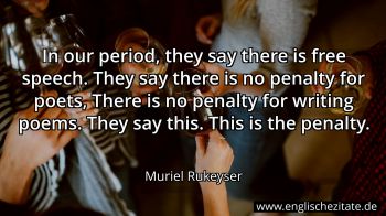 Englisches Zitat von Muriel Rukeyser als Bild