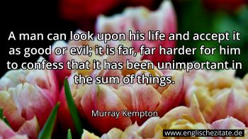 Englisches Zitat von Murray Kempton als Bild