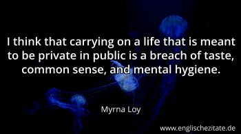 Englisches Zitat von Myrna Loy als Bild