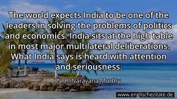 Englisches Zitat von N. R. Narayana Murthy als Bild