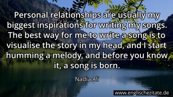 Englisches Zitat von Nadia Ali als Bild