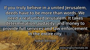 Englisches Zitat von Naftali Bennett als Bild