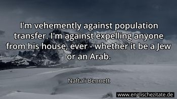 Englisches Zitat von Naftali Bennett als Bild