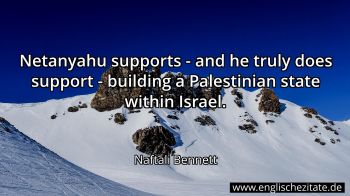 Englisches Zitat von Naftali Bennett als Bild
