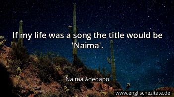 Englisches Zitat von Naima Adedapo als Bild