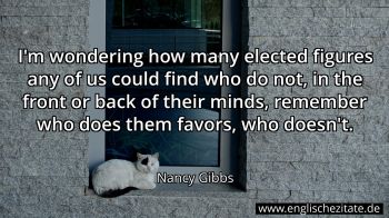 Englisches Zitat von Nancy Gibbs als Bild