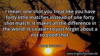 Englisches Zitat von Nancy Johnson als Bild