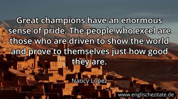 Englisches Zitat von Nancy Lopez als Bild