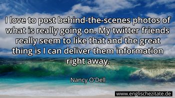 Englisches Zitat von Nancy O'Dell als Bild