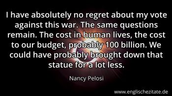 Englisches Zitat von Nancy Pelosi als Bild