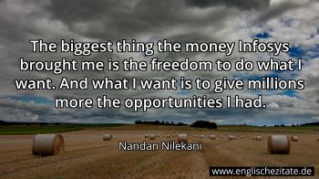 Englisches Zitat von Nandan Nilekani als Bild