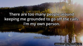 Englisches Zitat von Naomi Scott als Bild