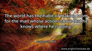 Englisches Zitat von Napoleon Hill als Bild