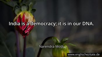 Englisches Zitat von Narendra Modi als Bild