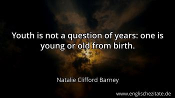 Englisches Zitat von Natalie Clifford Barney als Bild