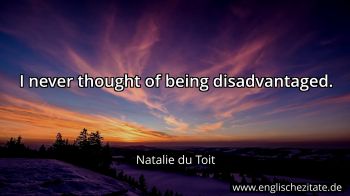 Englisches Zitat von Natalie du Toit als Bild