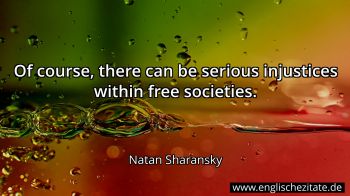 Englisches Zitat von Natan Sharansky als Bild