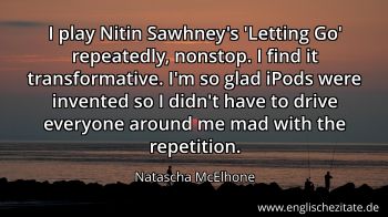 Englisches Zitat von Natascha McElhone als Bild