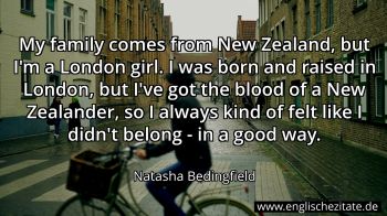 Englisches Zitat von Natasha Bedingfield als Bild