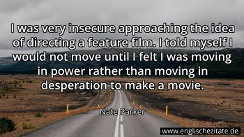 Englisches Zitat von Nate Parker als Bild