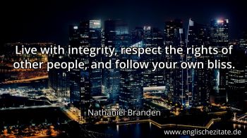 Englisches Zitat von Nathaniel Branden als Bild