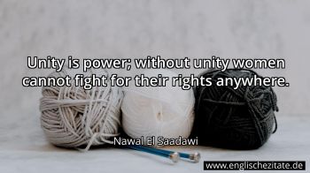 Englisches Zitat von Nawal El Saadawi als Bild