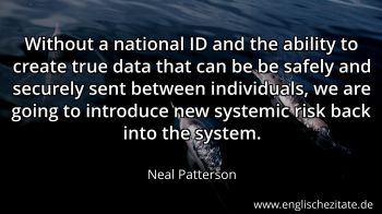 Englisches Zitat von Neal Patterson als Bild