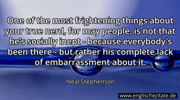 Englisches Zitat von Neal Stephenson als Bild