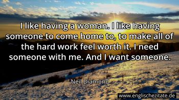 Englisches Zitat von Neil Diamond als Bild