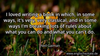 Englisches Zitat von Neil Gaiman als Bild