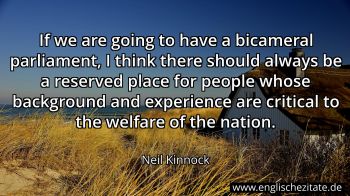 Englisches Zitat von Neil Kinnock als Bild