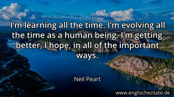 Englisches Zitat von Neil Peart als Bild