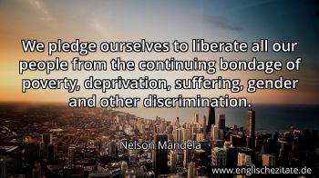Englisches Zitat von Nelson Mandela als Bild