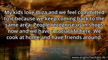 Englisches Zitat von Neneh Cherry als Bild