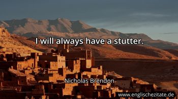 Englisches Zitat von Nicholas Brendon als Bild
