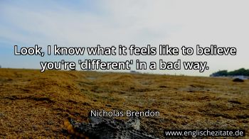 Englisches Zitat von Nicholas Brendon als Bild