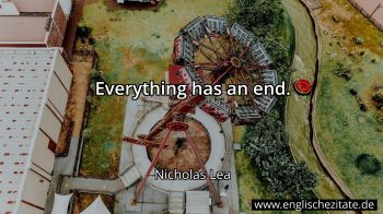 Englisches Zitat von Nicholas Lea als Bild